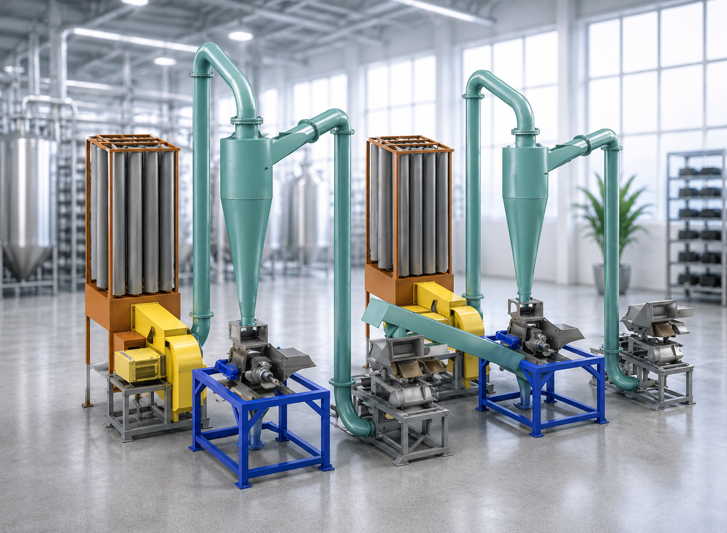 2 Stage Hammer Mill